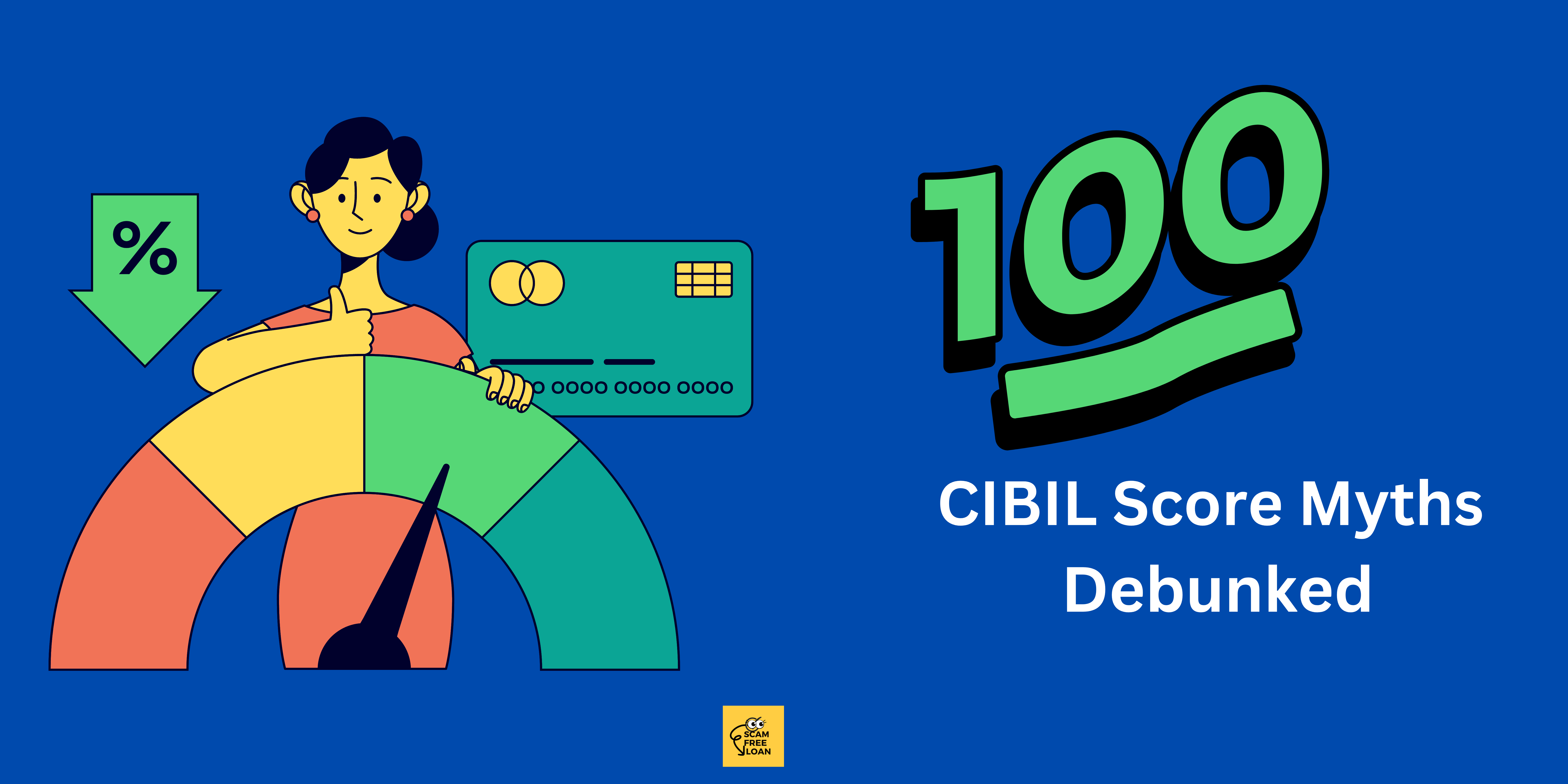 100 CIBIL SCORE MYTHS DEBUNKED